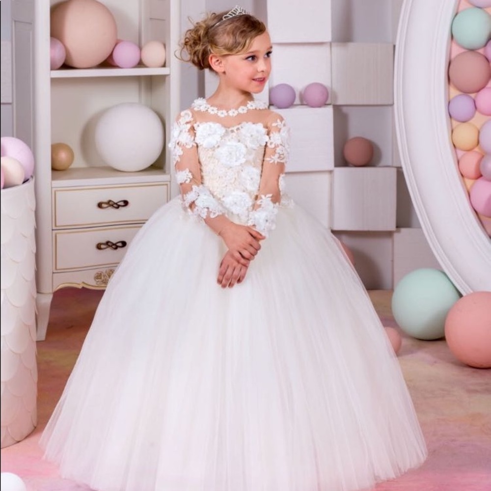 Flower girl dress size 5